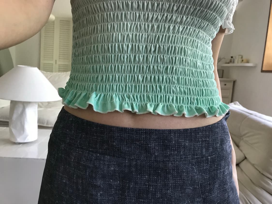 vintage smoke top 상품이미지4