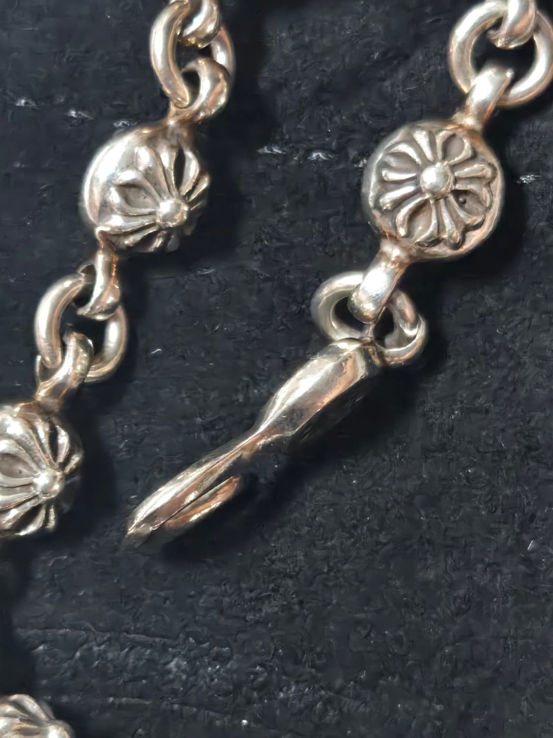 크롬하츠 크로스 링크 팔찌 상품이미지7