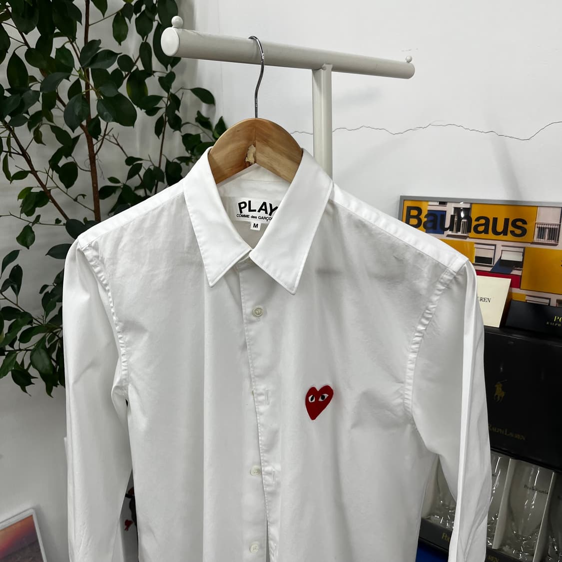 꼼데가르송 솔리드 셔츠 M 상품이미지2