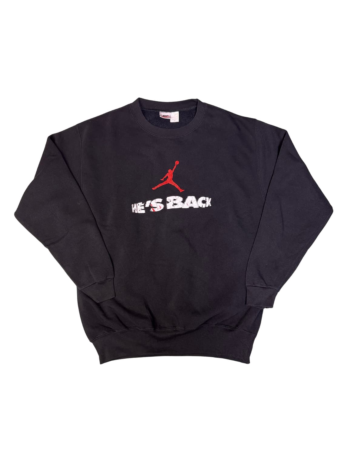 빈티지 90s 나이키 에어조던 HE S BACK 스웻셔츠 맨투맨 M 상품이미지1