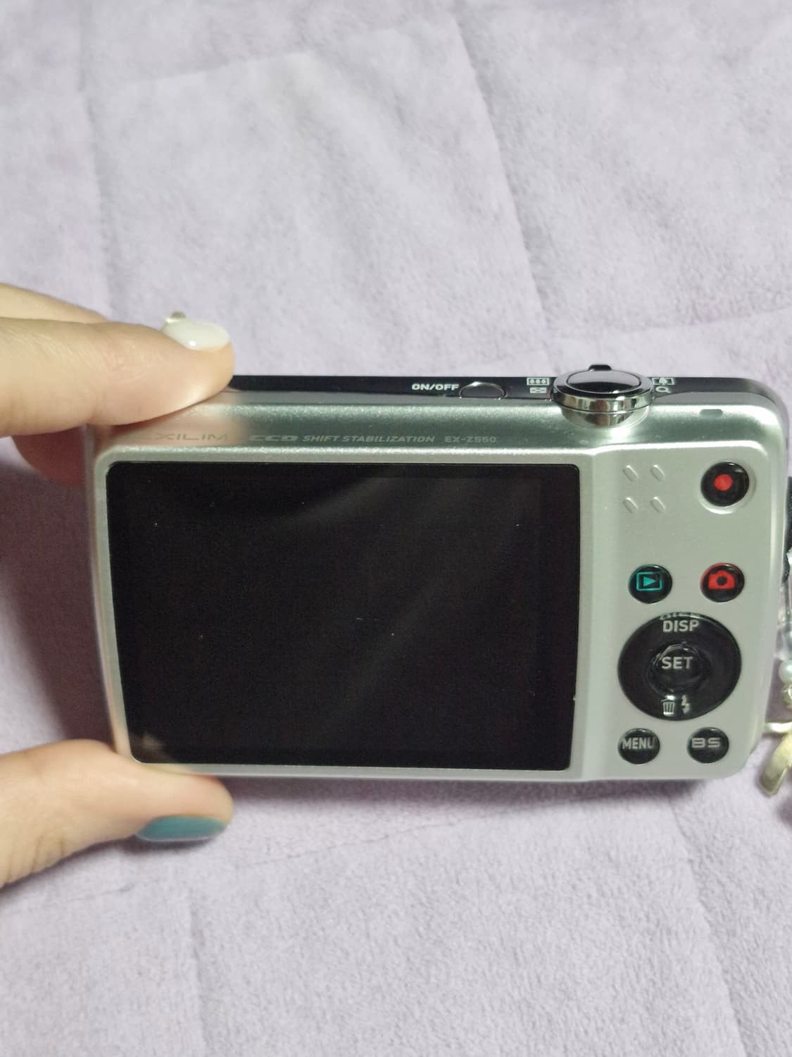 카시오 엑슬림 z550 실버 상품이미지2