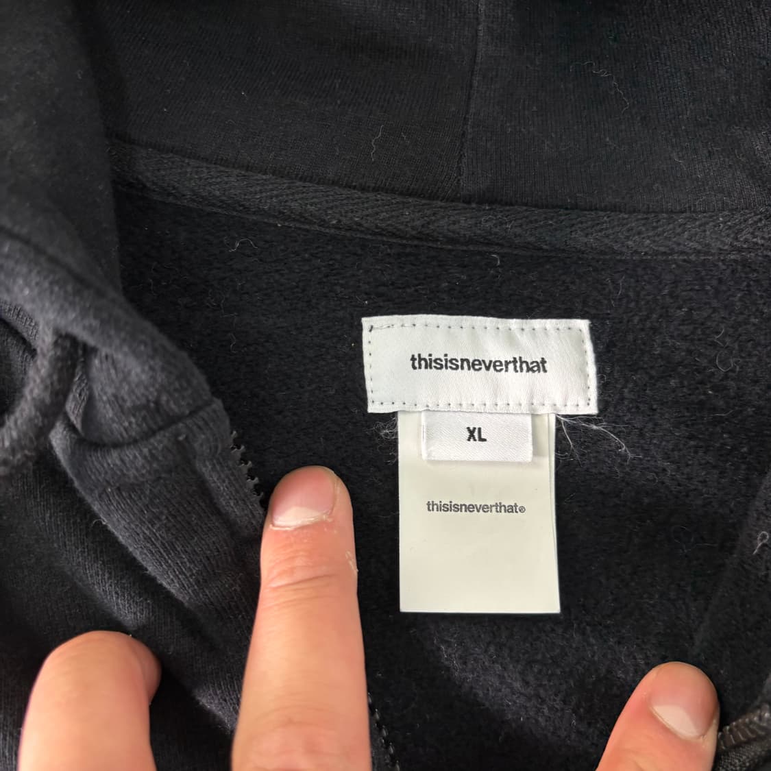 100 디스이즈네버댓 후드집업 상품이미지4