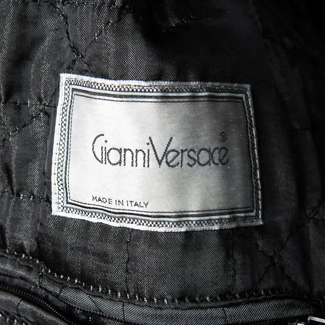 [115] 90s VERSACE 베르사체 레더 에비에이터 자켓  상품이미지9