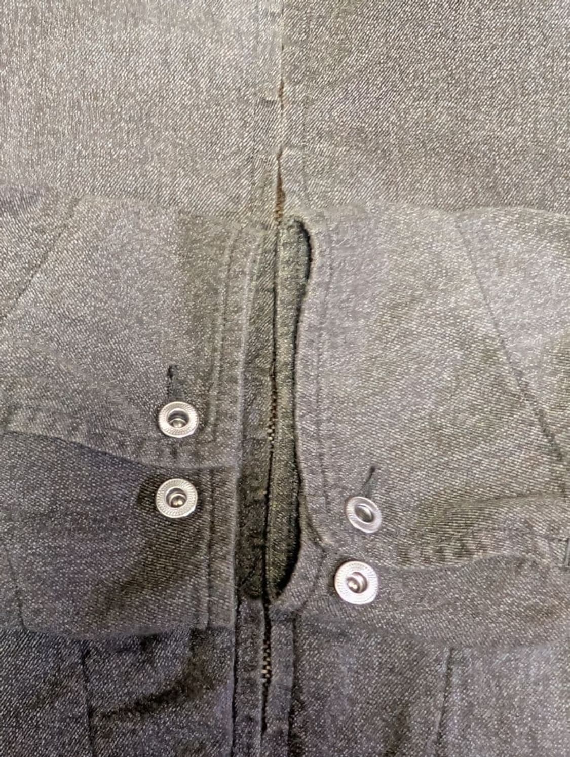 25aw Vintage Black Chambray Sports jkt 상품이미지5