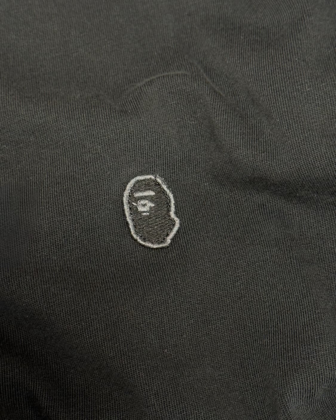 베이프 블랙 로고 롱슬리브 XL 상품이미지3