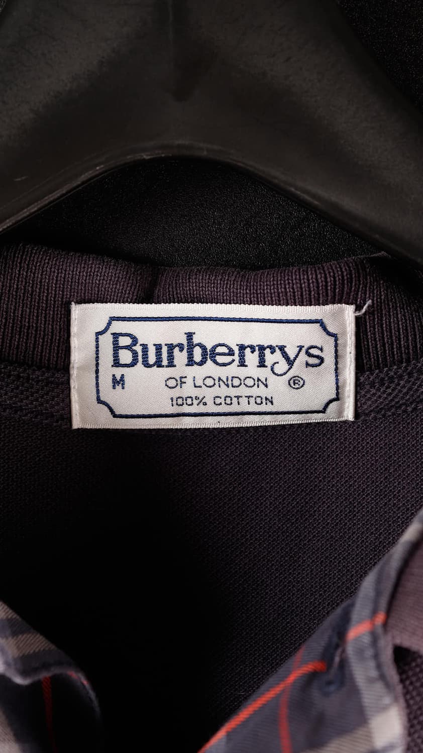 버버리 카라넥 반팔 PK셔츠 상품이미지5