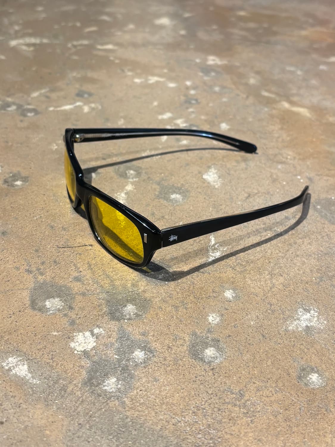 OLD STUSSY YELLOW LENS SUNGLASS 상품이미지3