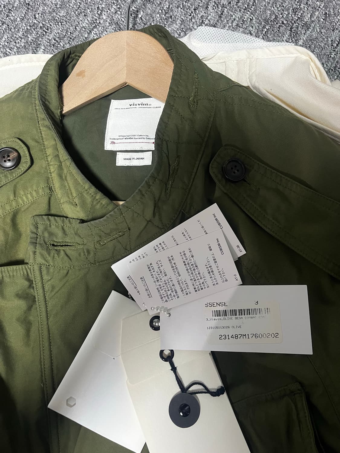 [3] Visvim bega combat coat olive 상품이미지3