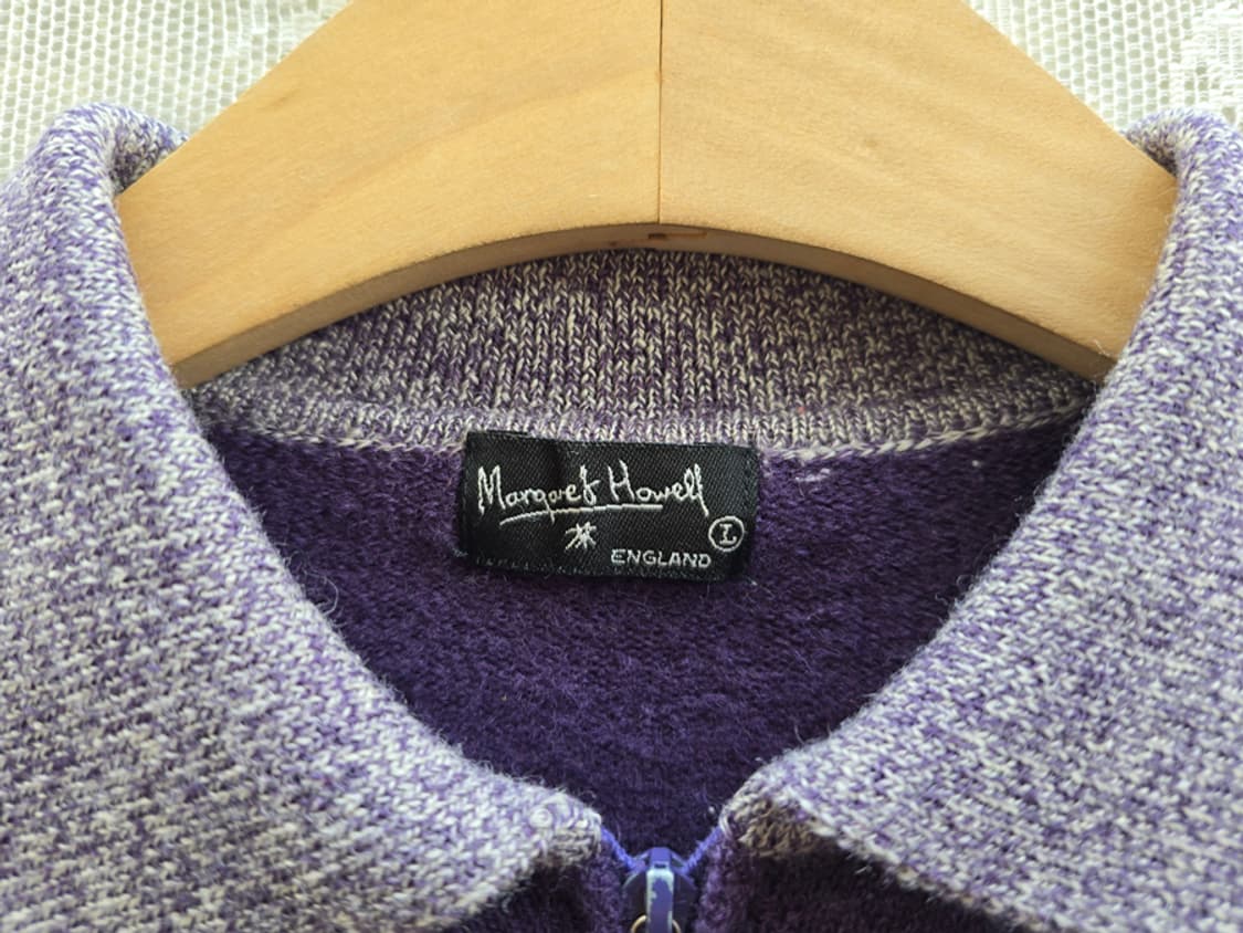 마가렛 호웰 집업 니트 리리 지퍼 (made in japan) 상품이미지3