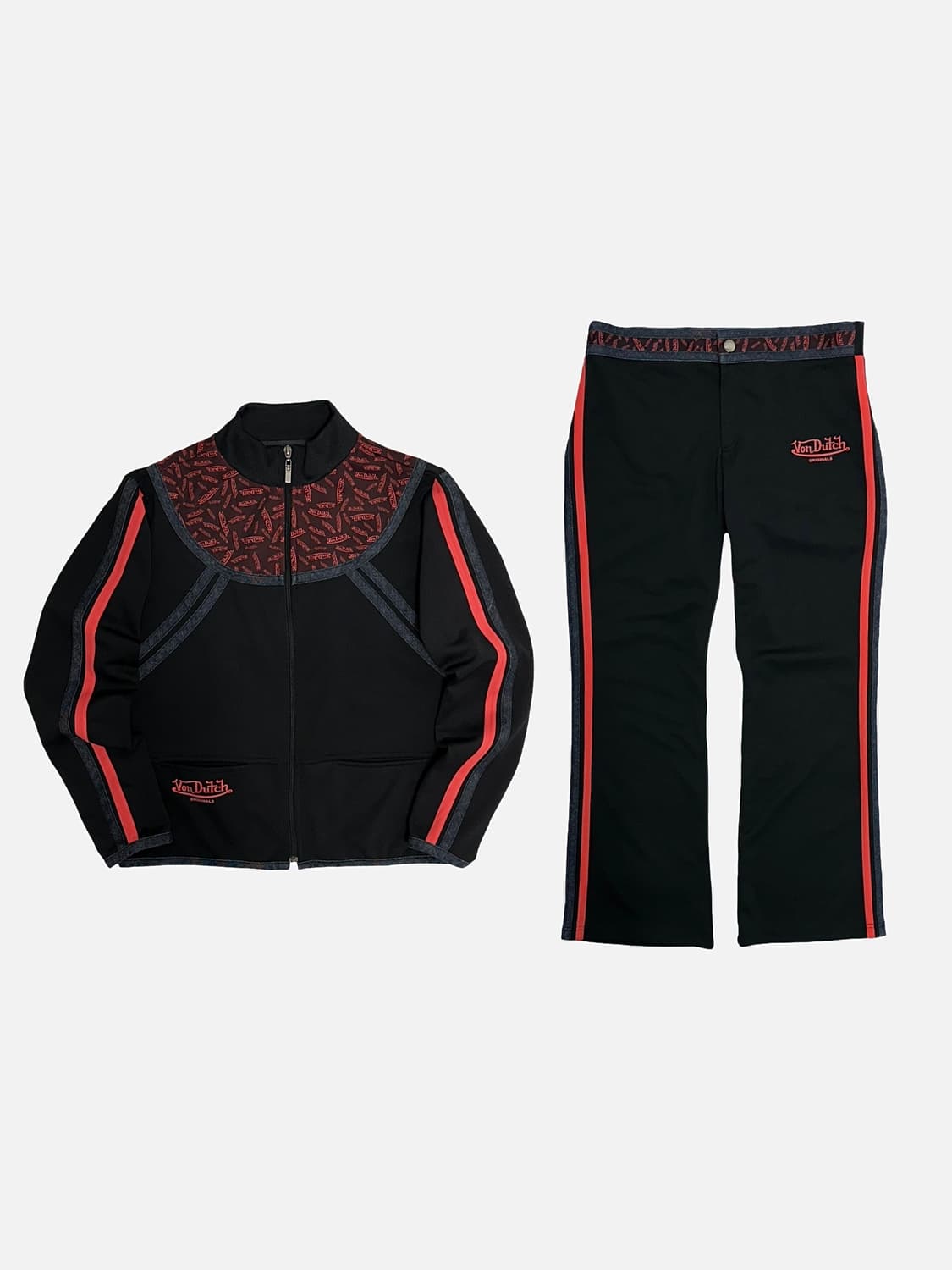 본더치 사이드라인 져지 트레이닝 셋업 y2k 와투케 빈티지 상품이미지1