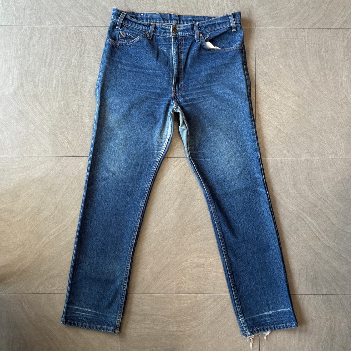 90s Levis 509 orange tap denim pants  상품이미지1