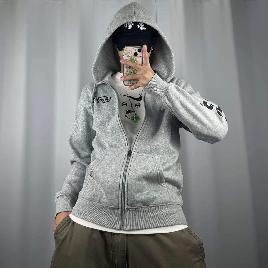 <디키즈 박스 로고 후드 집업> No.1292 상품이미지2