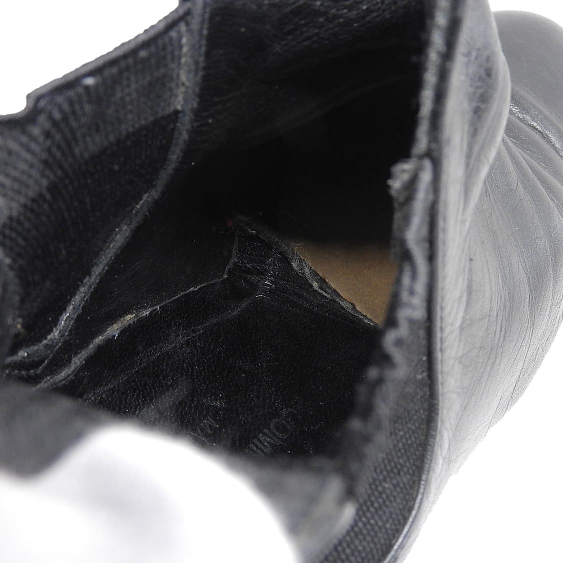 꼼데가르송 레이디스 가죽 첼시부츠 상품이미지4