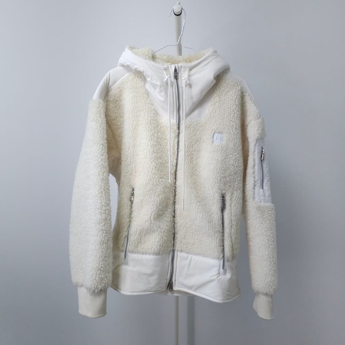 언더아머 양털 후드집업 M 상품이미지1