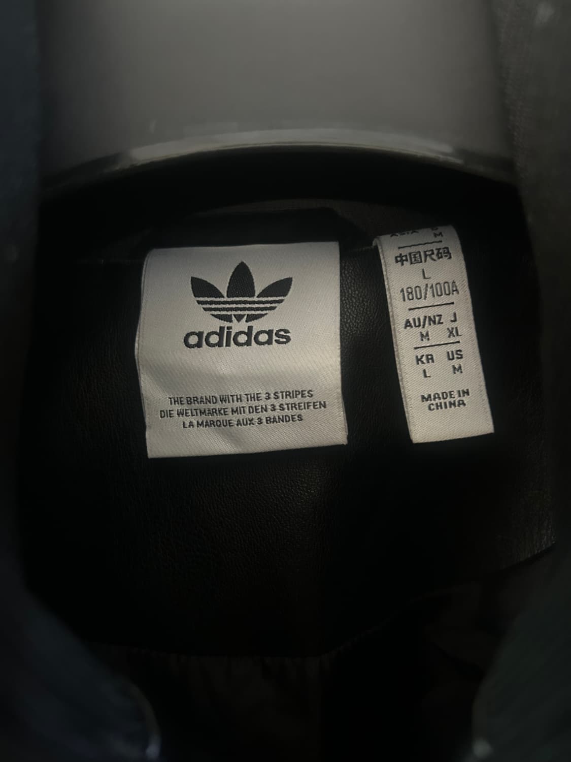 [L] 아디다스 포우 레더 파이어버드 트랙수트 자켓 L 사이즈 상품이미지3