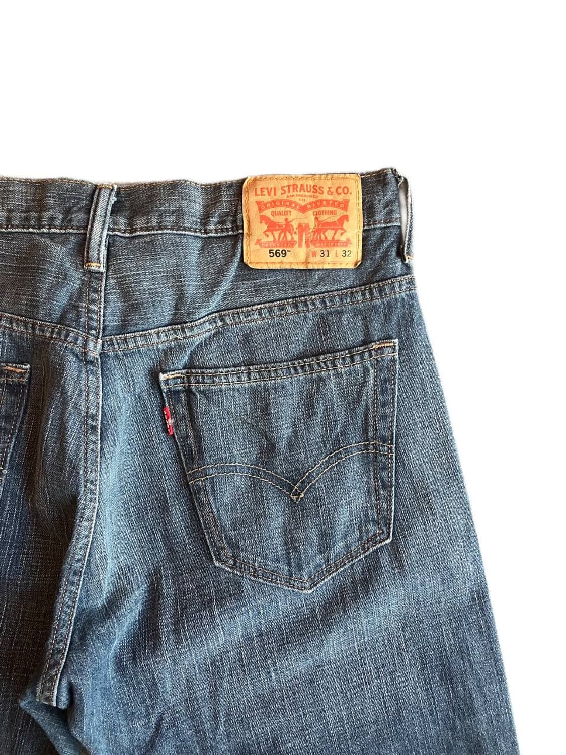 Levis 569 indigo jeans (31) a19 상품이미지4