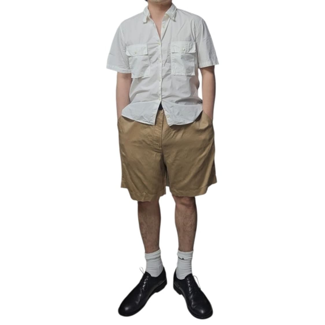 폴로 랄프로렌 린넨 쇼츠 반바지 38 M0220 상품이미지3