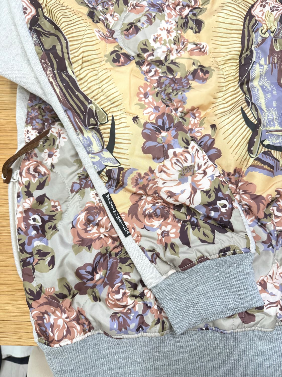 새상품)캐피탈 탑 플리스 비부악 빅 스웨트셔츠 패키쉬 마리아 그레이 상품이미지2