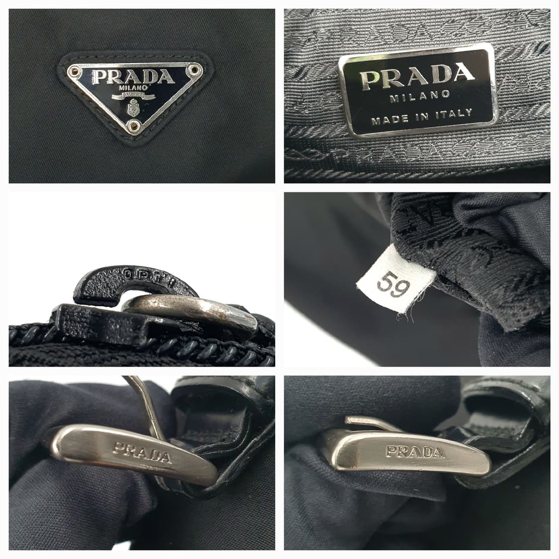 프라다 리나일론 투버클 메신저백 크로스백 숄더백 B6671 상품이미지5