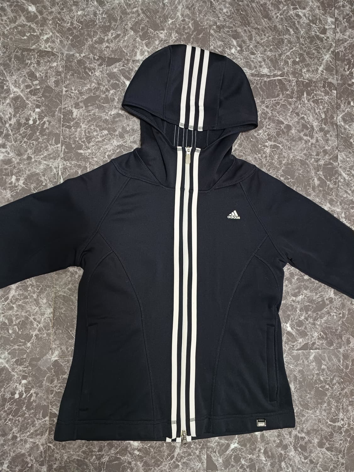 아디다스(adidas) 3선 후드 집업 M 상품이미지1