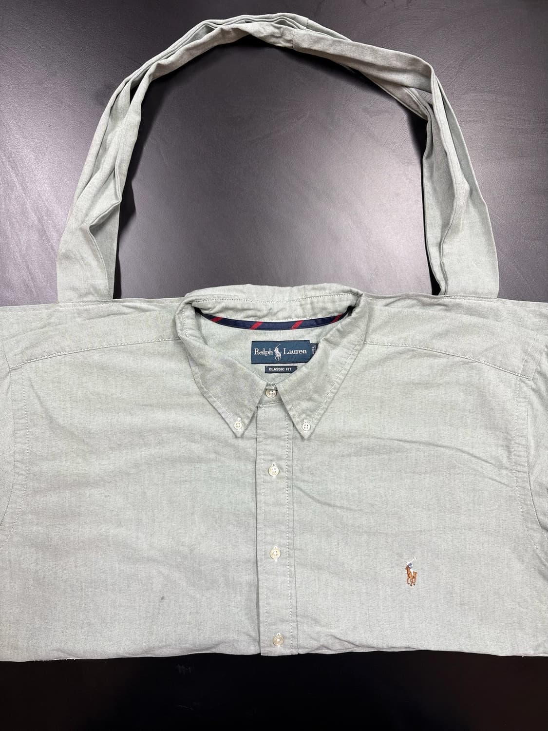 빈티지 셔츠 커스텀 숄더백 상품이미지3