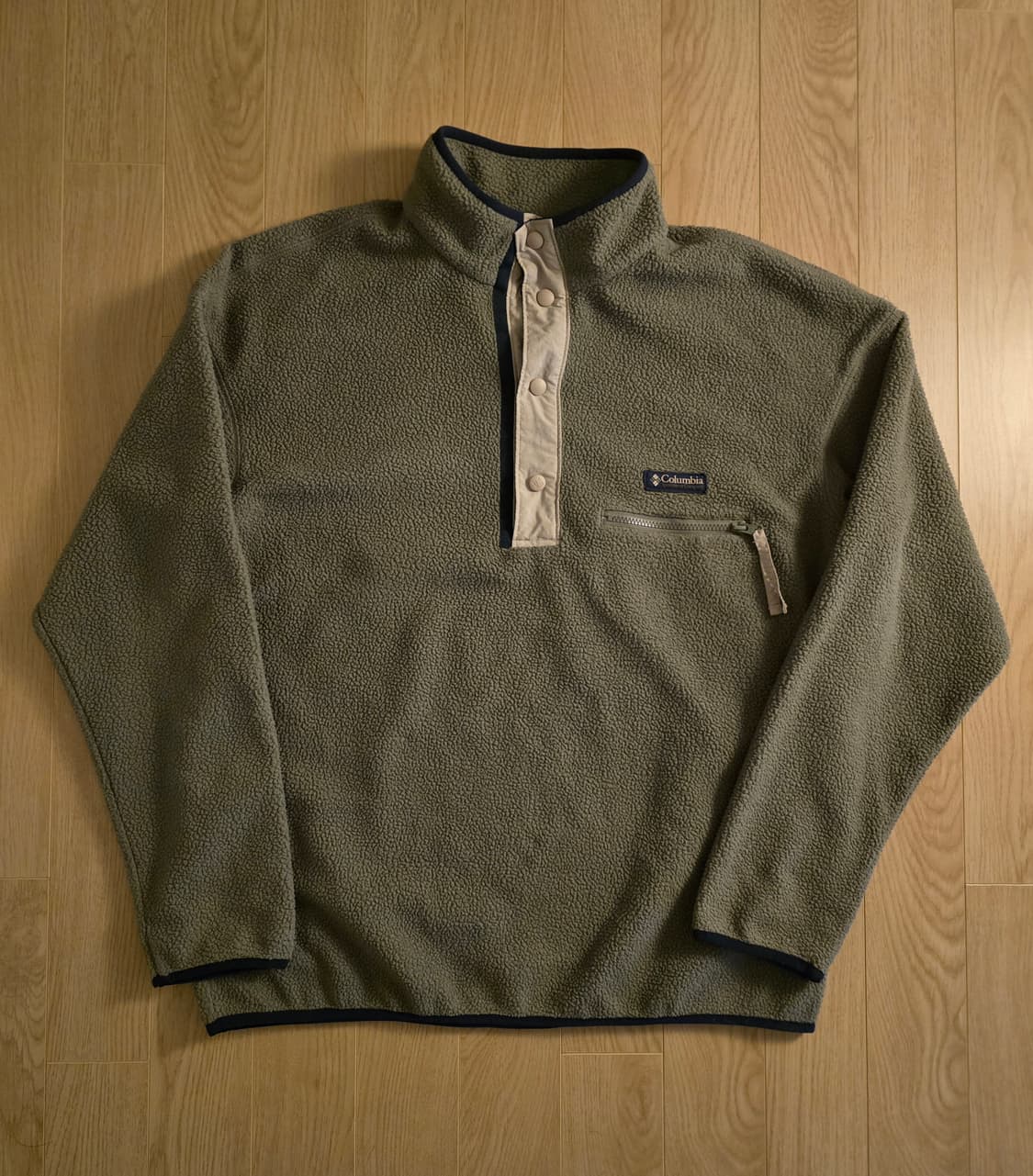 Columbia 컬럼비아 스냅 신칠라 플리스 반집업 L 상품이미지2