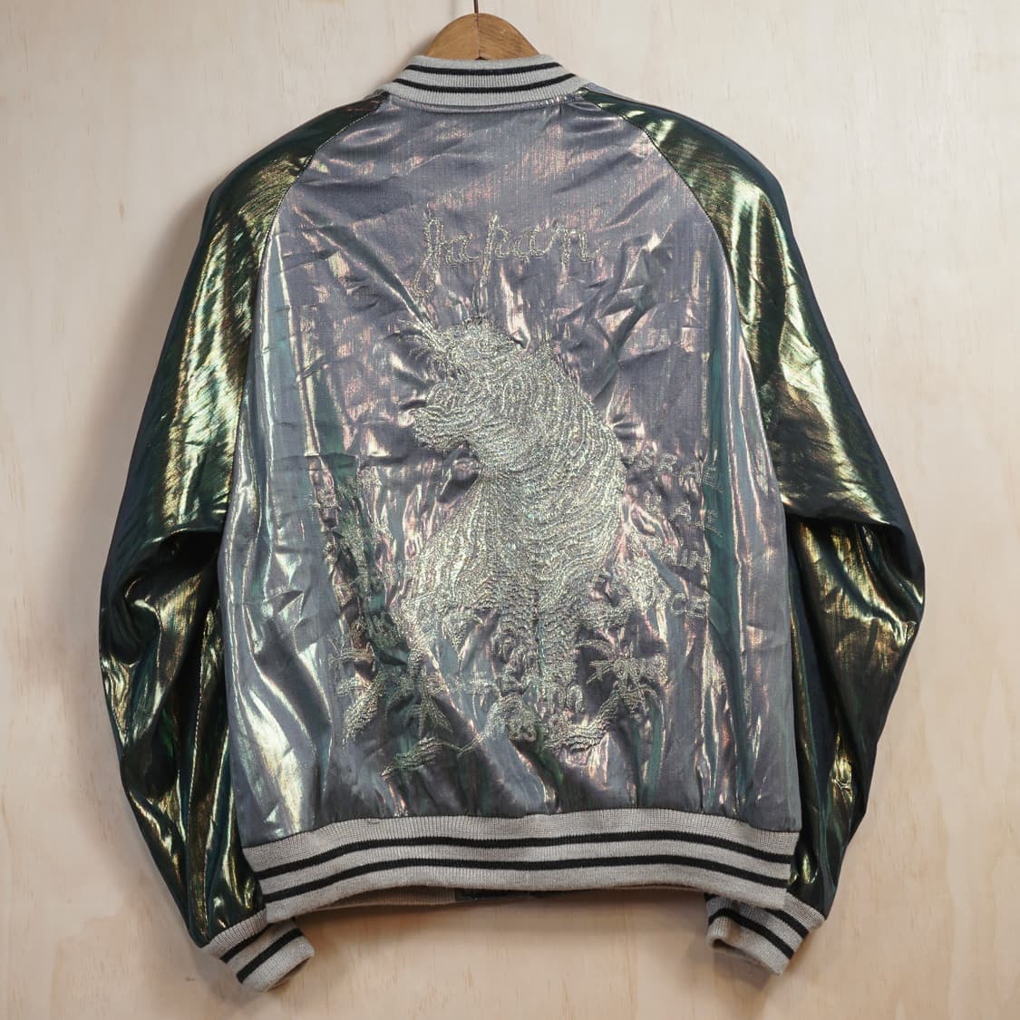 더블렛 홀로그램 수베니어 봄버자켓 상품이미지5