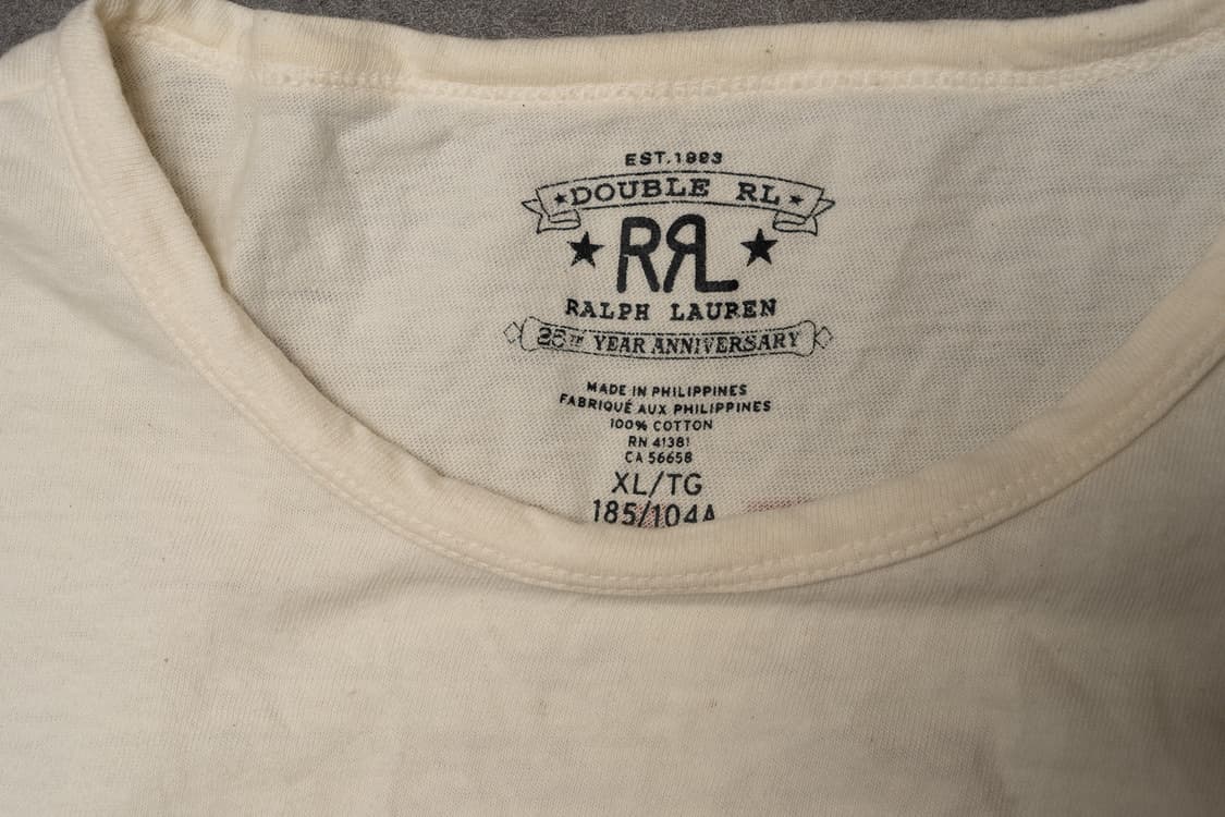 RRL 더블알엘 25주년 티셔츠 상품이미지4