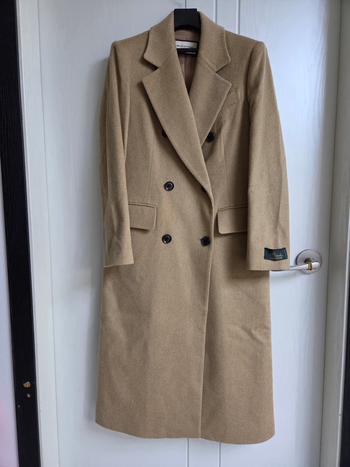 모조에스핀 캐시미어 혼방 코트 상품이미지1