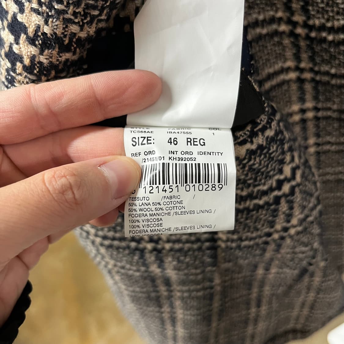 라르디니 블레이져 46 상품이미지5