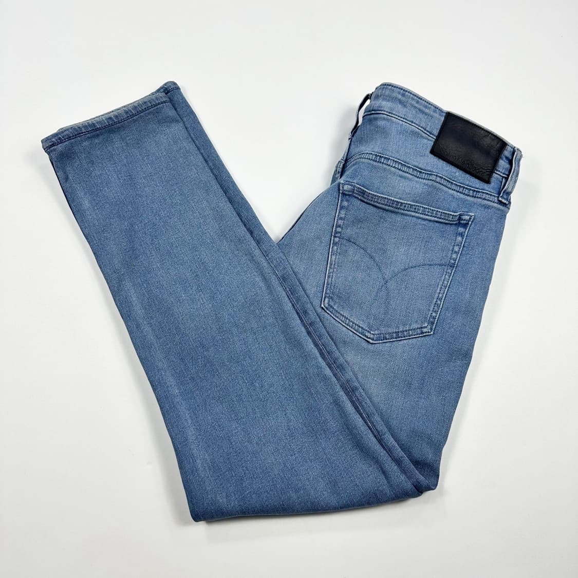 캘빈클라인 CK 연청 슬림 데님 팬츠 (32인치) 상품이미지2