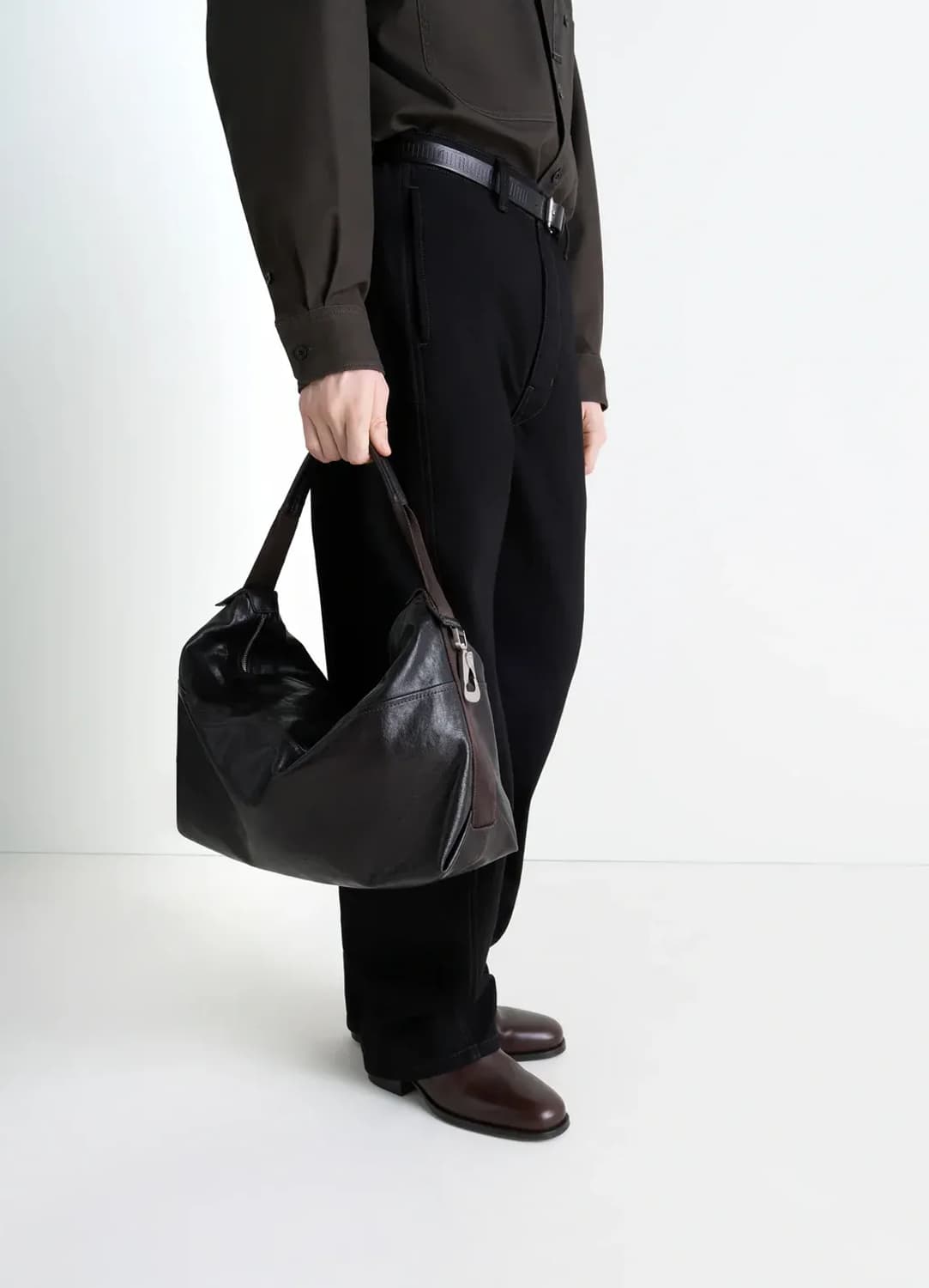 르메르 베를랑고 호보백 25FW / 다크 초콜릿 상품이미지3