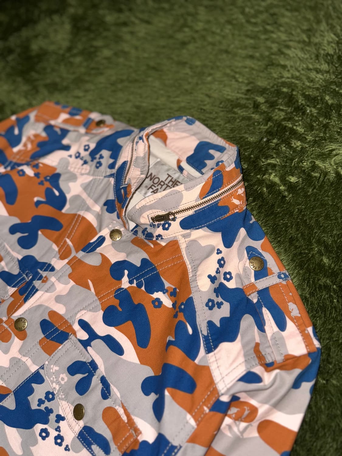 [105] 노스페이스 화이트 라벨 멀티 카모 스냅 필드 자켓 상품이미지2
