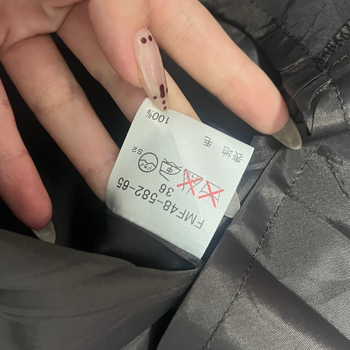 버버리 블루라벨 모카 브라운 빈티지 원피스 상품이미지4