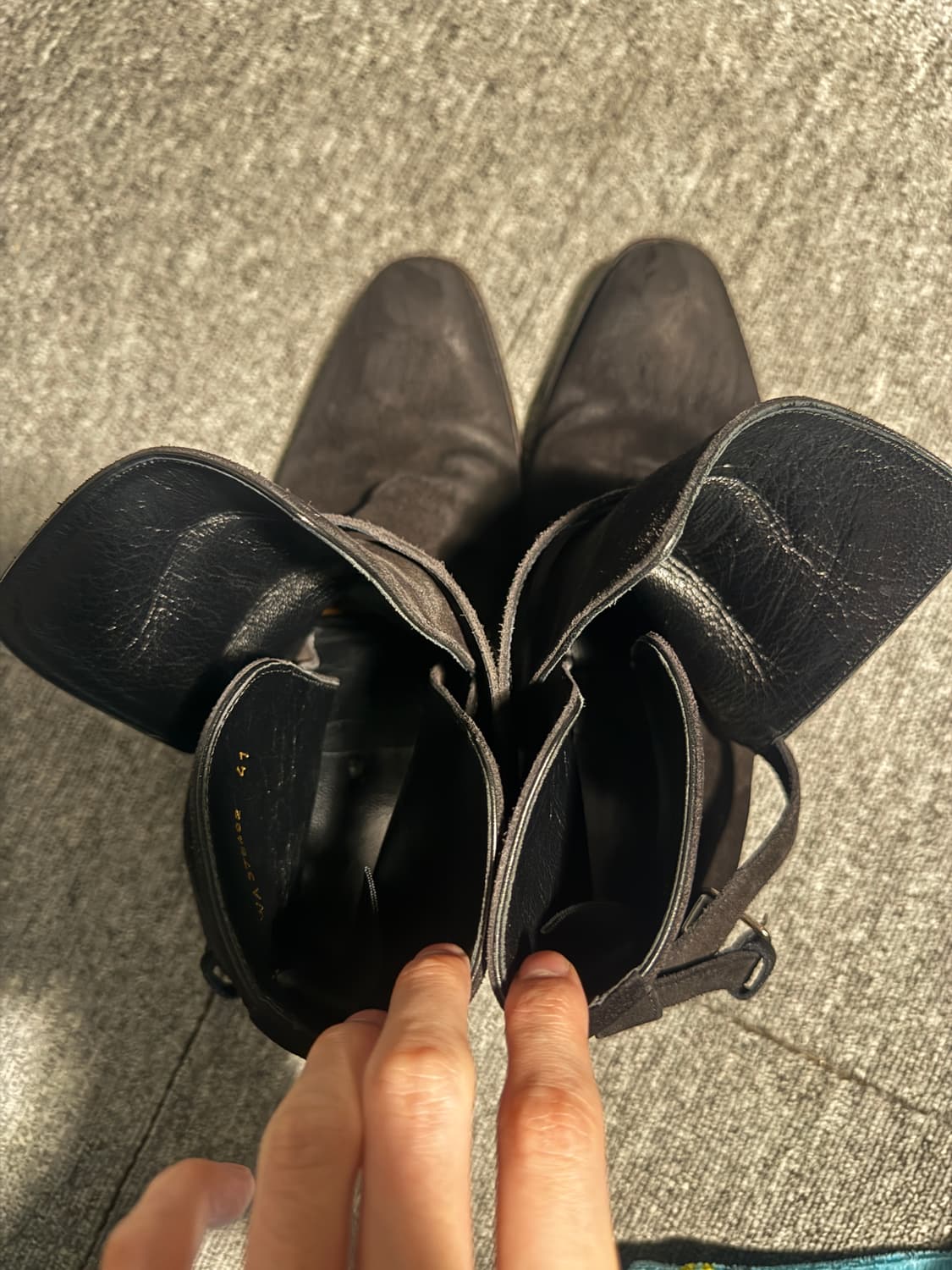 (41)생로랑 조드퍼 스웨이드 부츠 상품이미지5