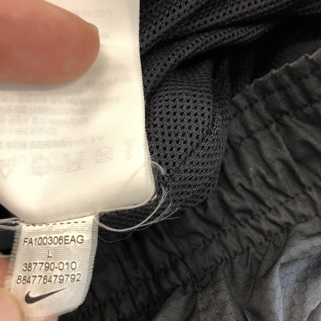 나이키 방풍 T90 우븐팬츠 32 인치 메쉬안감  상품이미지8