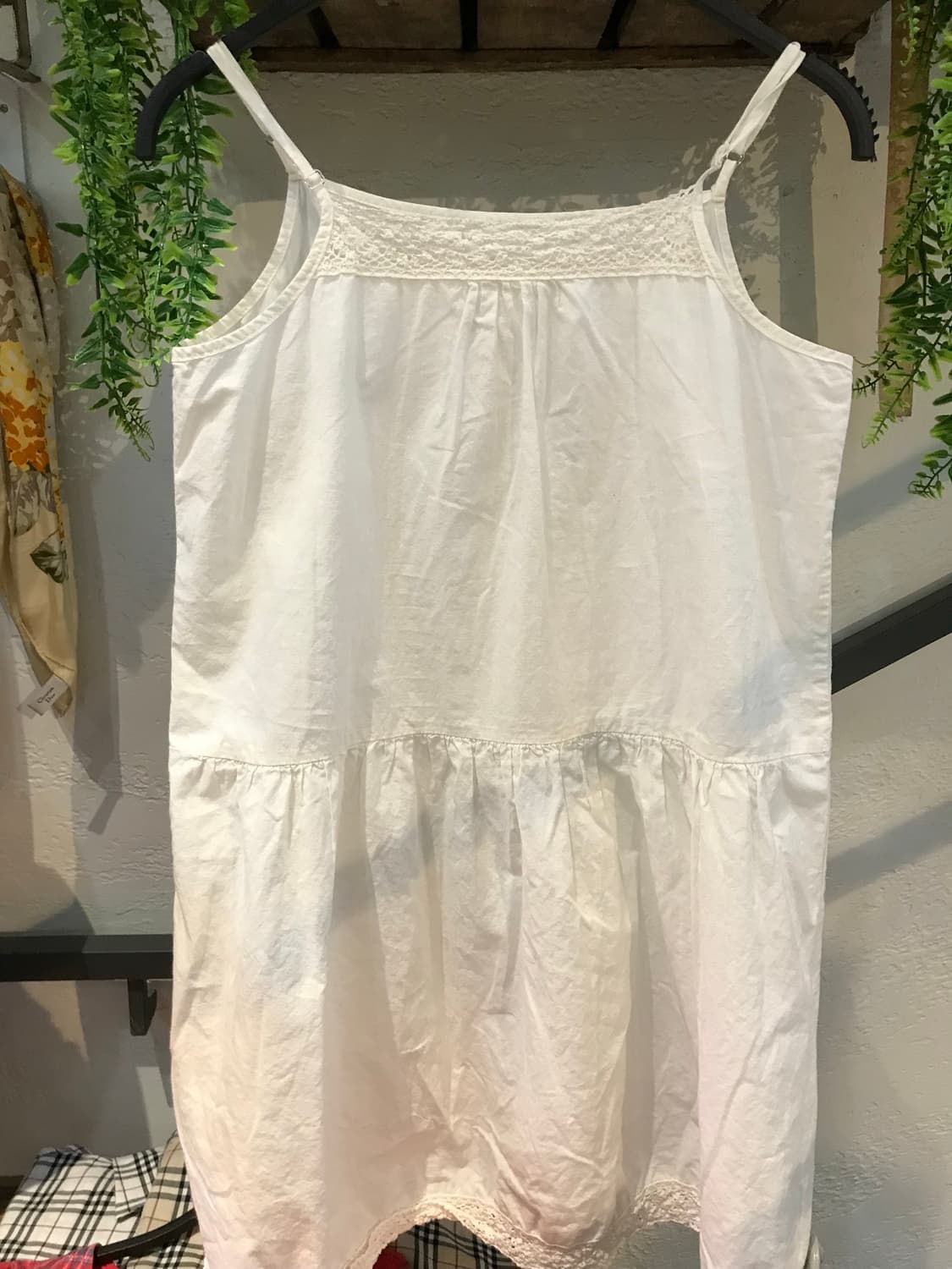 빈티지 딸기체크모리 세트 하구미 상품이미지4