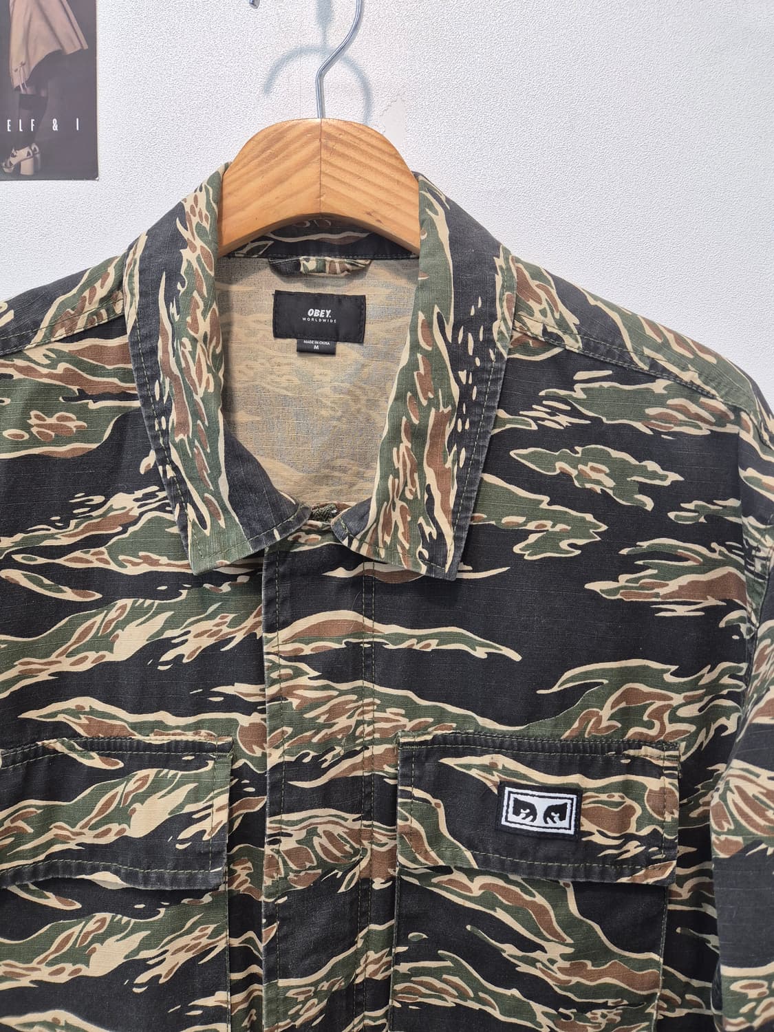 OBEY의 카모 밀리터리 자켓  M
사이즈  상품이미지2