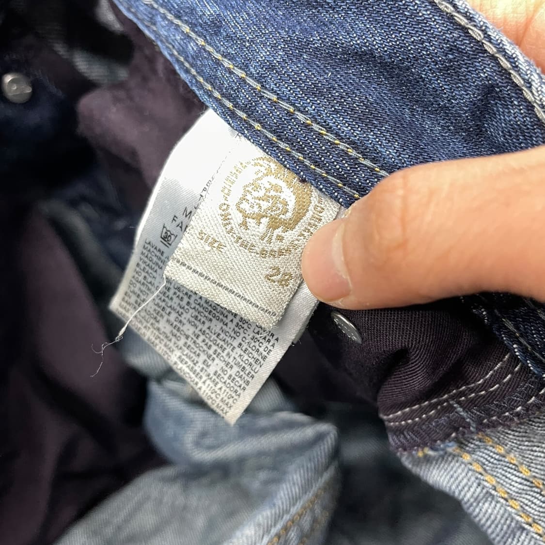 디젤 자티니 Zatiny 부츠컷 데님팬츠 상품이미지8