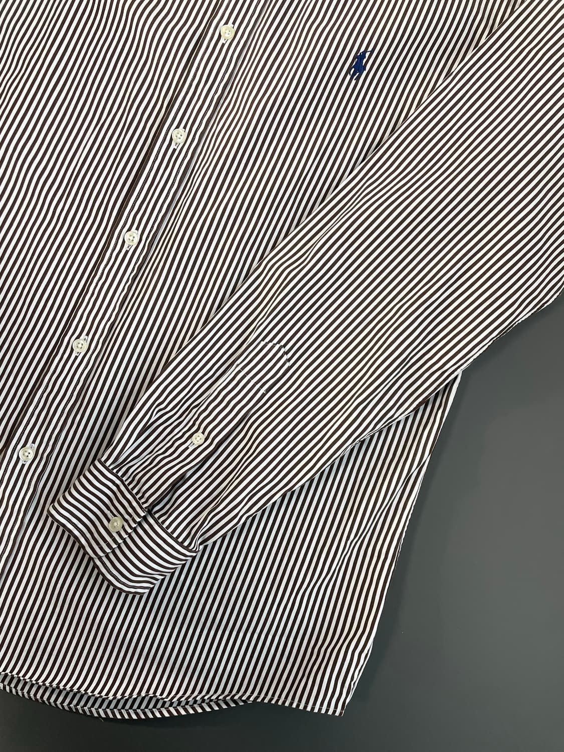 [L] 폴로 랄프로렌 코튼 스트라이프 셔츠 클래식핏 상품이미지6