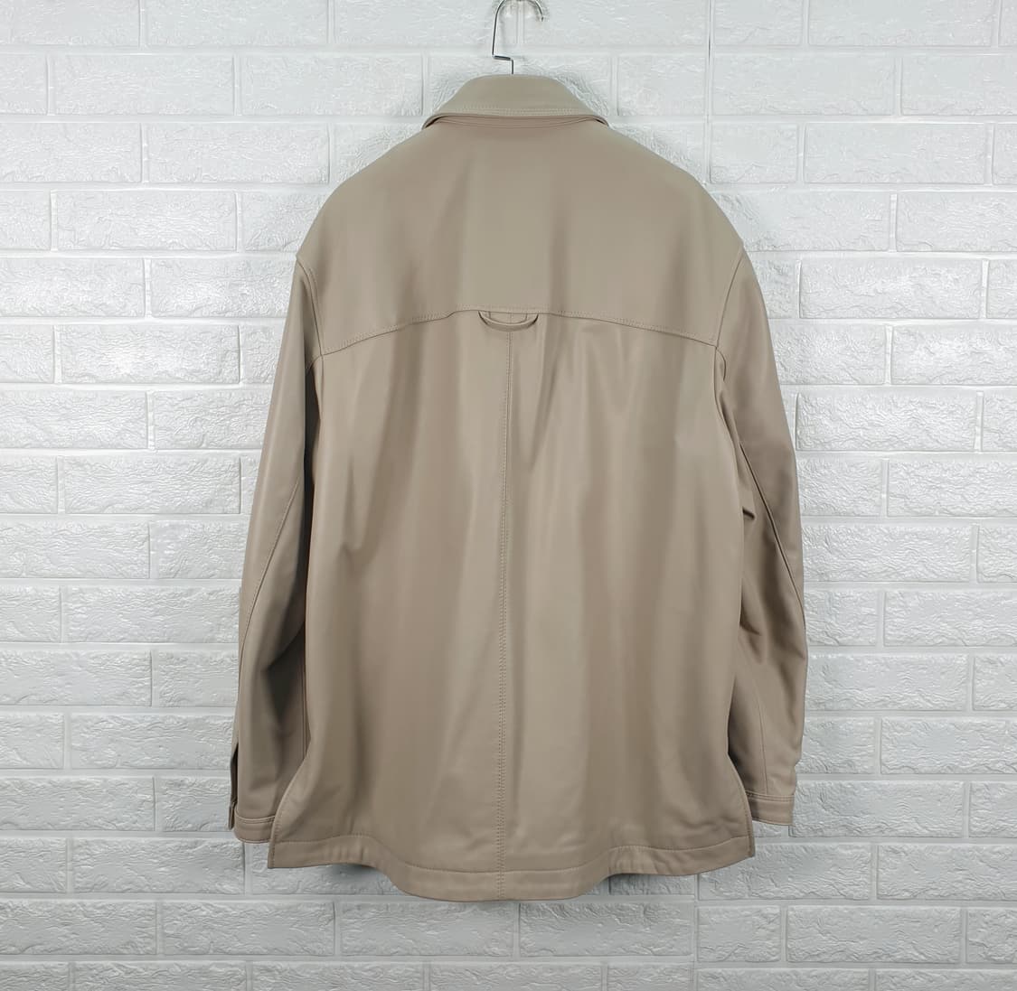 [100]지이크 셔츠형 양가죽 자켓 상품이미지3