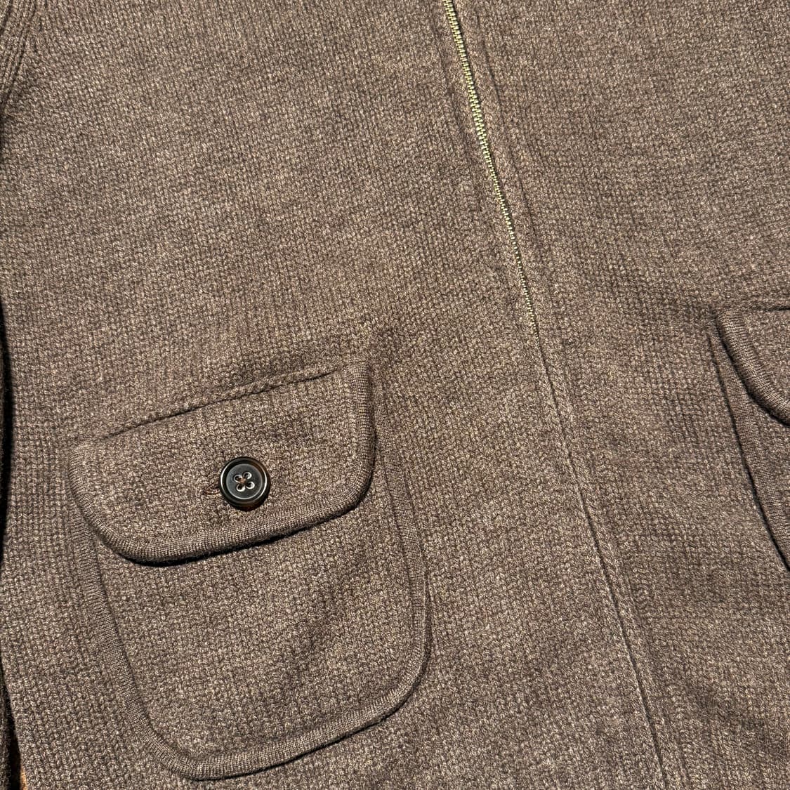 바나나리퍼블릭 캐시미어 니트 집업 L 상품이미지5