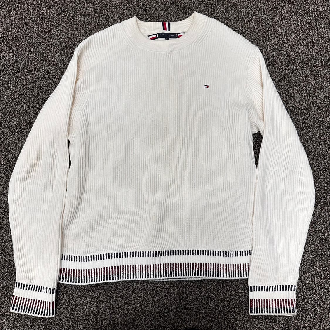 타미힐피거 케이블 니트 스웨터 2XL 상품이미지1