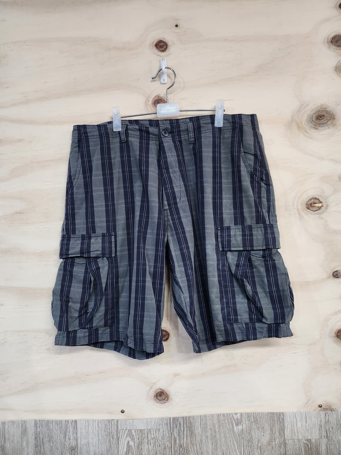 453) 파타고니아 체크 카고 반바지 상품이미지1