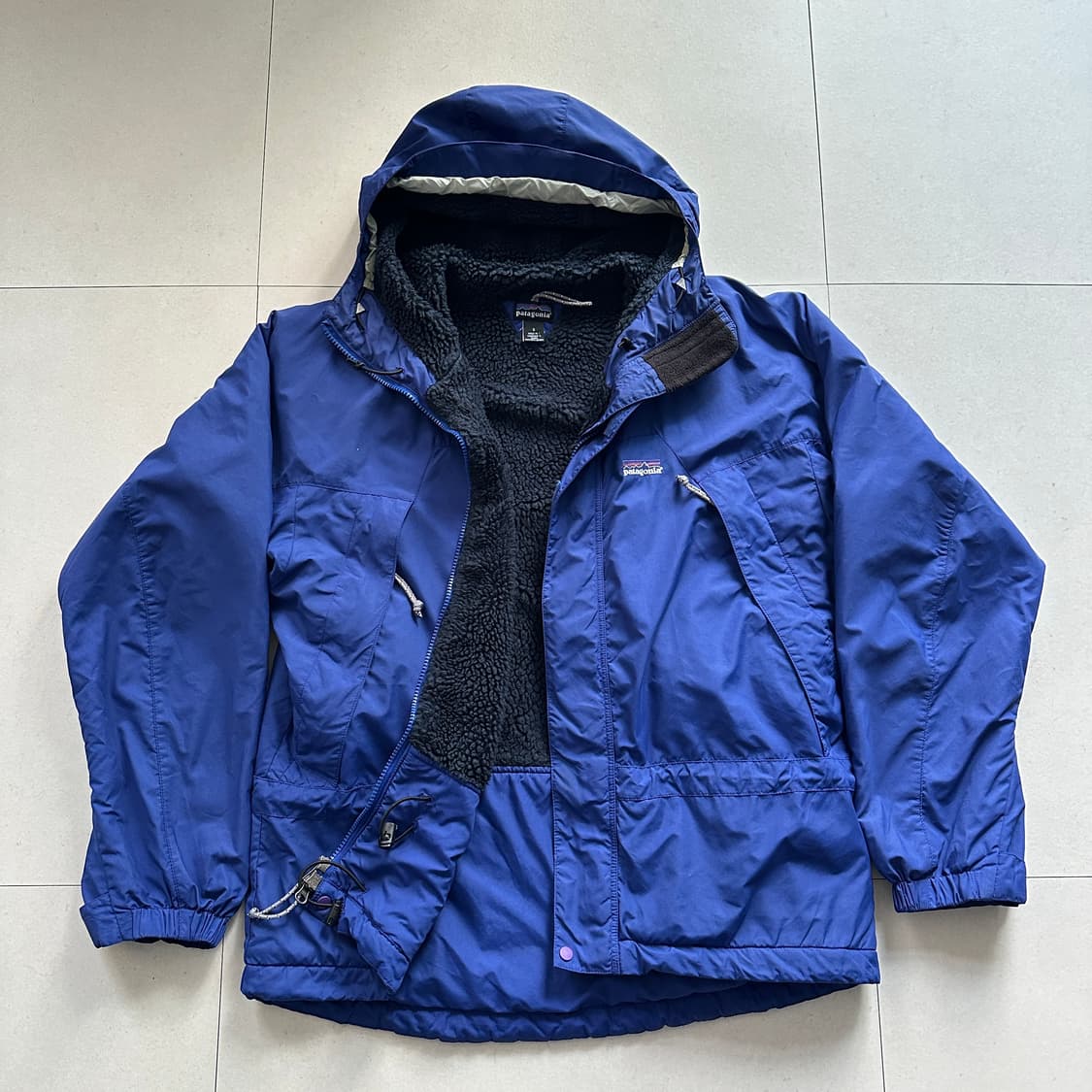 2001 파타고니아 인퍼노 자켓 블루 딥파일 안감  상품이미지1
