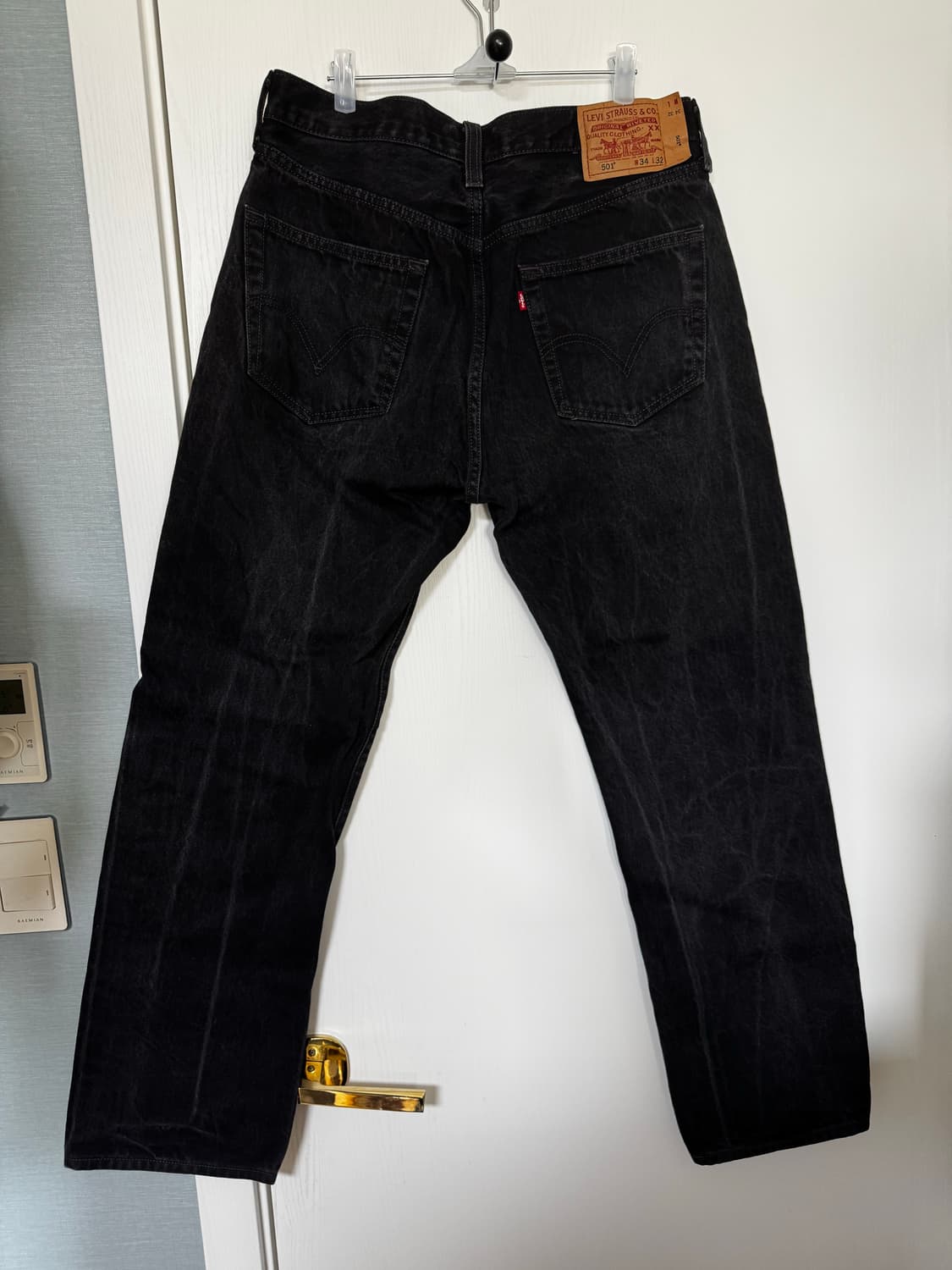 리바이스 00’s 흑청데님 501 34/32 상품이미지2