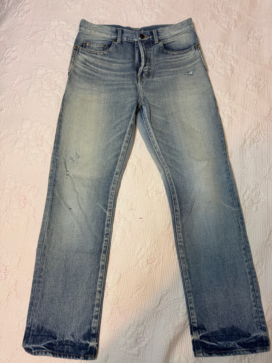 생로랑 스트레이트 데님 바지(진) 28사이즈 상품이미지2