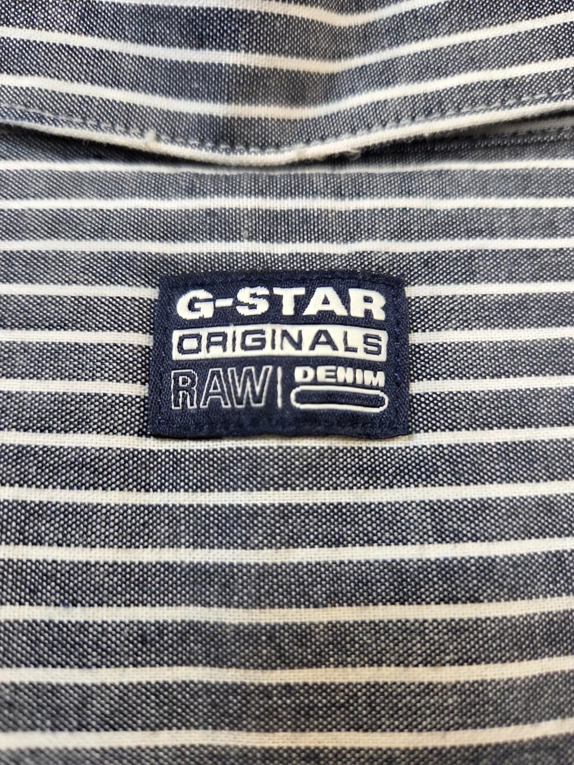 G-STAR RAW 스트라이프 반팔 OVERSIZE 셔츠(디피용) 상품이미지4
