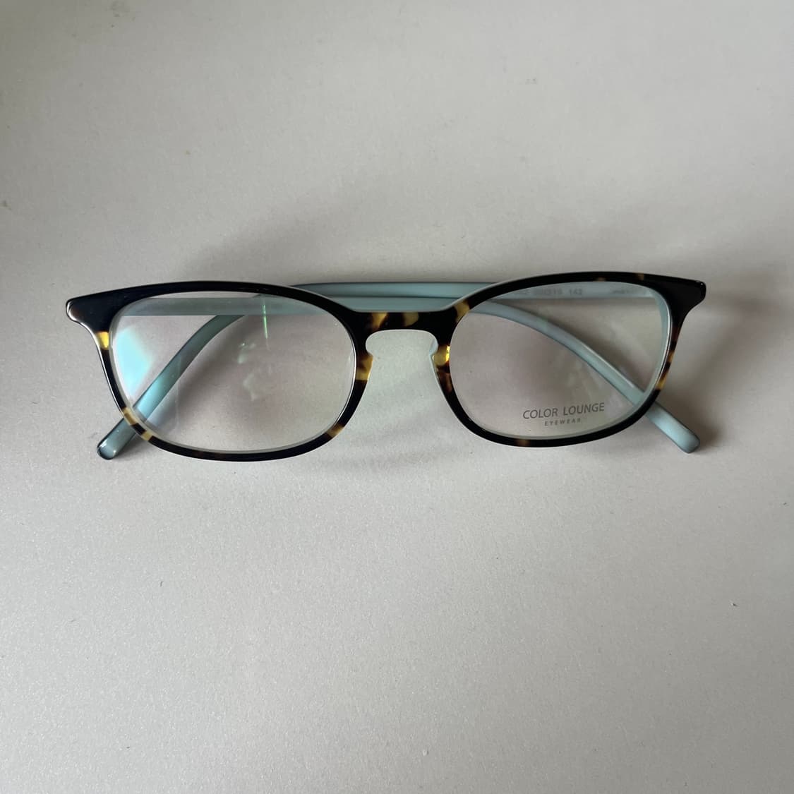 colorlounge 민트 호피 배색 안경테 deadstock 상품이미지6