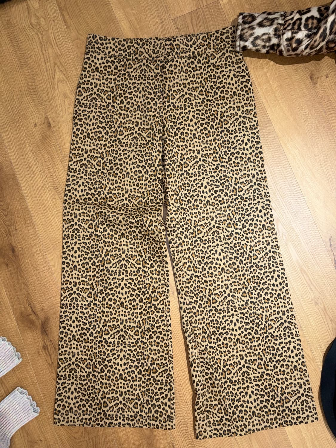 레오파드 바지 상품이미지4